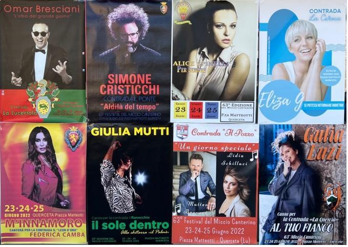 Da Cristicchi a Omar Bresciani, ecco gli otto Micci Canterini sul palco del Festival di Querceta 