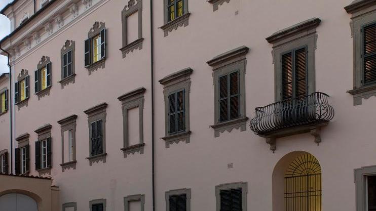 La sede della Fondazione Cassa di risparmio di Pistoia e Pescia nel palazzo de’ Rossi