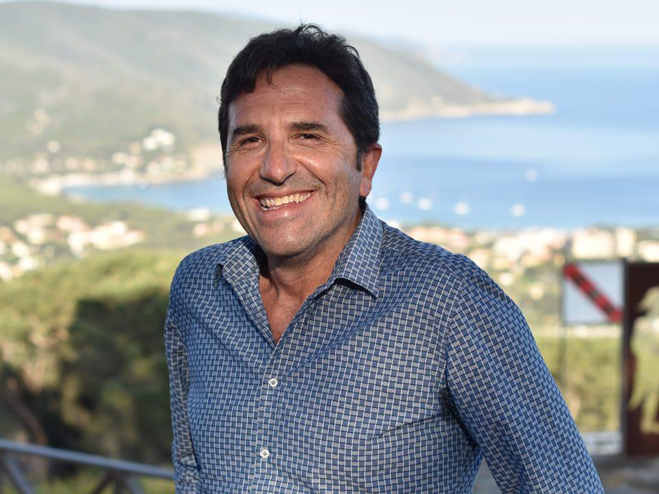 Davide Montauti, rieletto sindaco a Campo nell'Elba