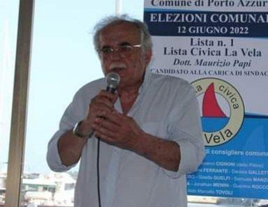 Maurizio Papi: ha ottenuto il sesto mandato da sindaco di Porto Azzurro