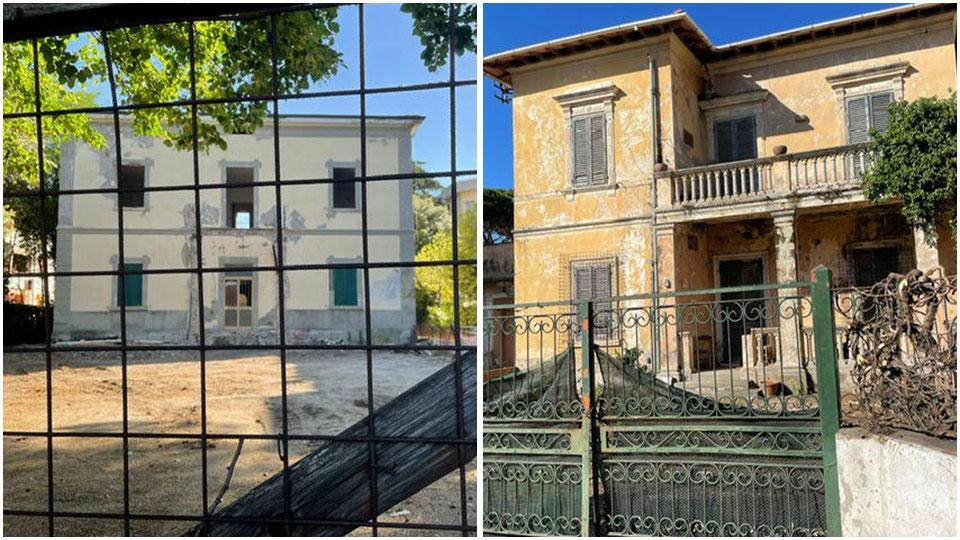 La pensione Le tre Palme a Caletta e l’immobile de La Pace a Portovecchio