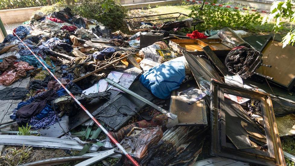 Modena Fiamme dal condizionatore Cinque persone in ospedale