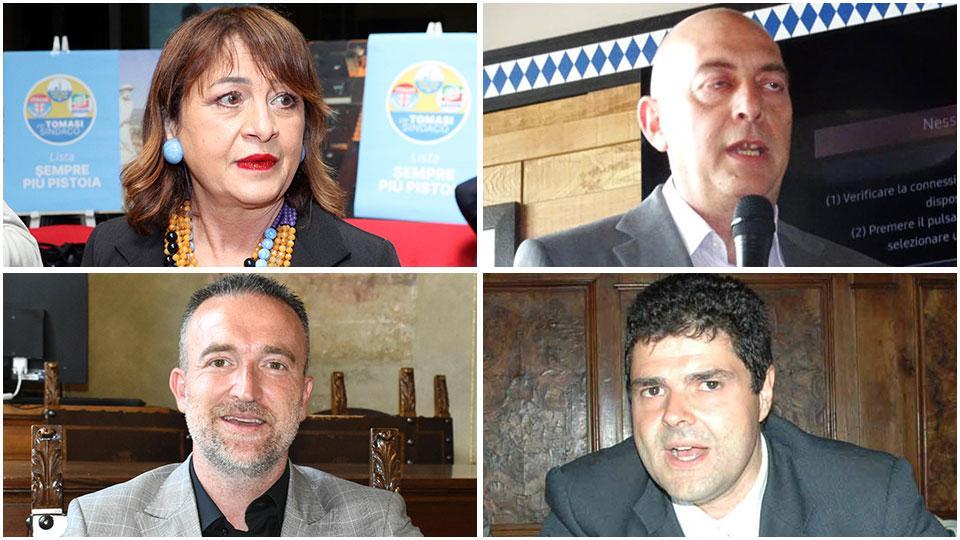 Dall’alto a sinistra in senso orario: Anna Maria Celesti, Alessandro Sabella, Alessio Bartolomei e Leonardo Cialdi