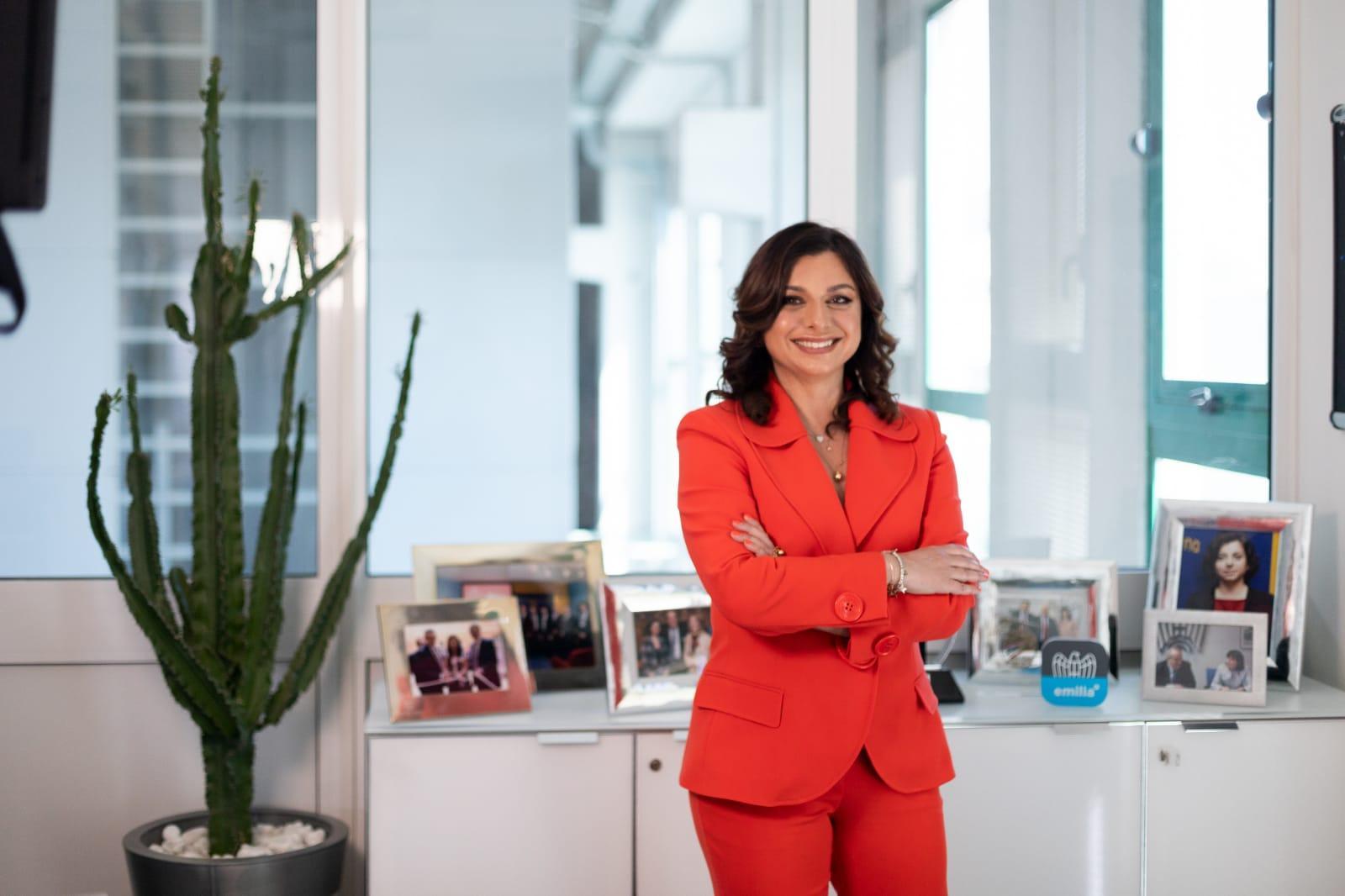 Elena Salda al vertice dell'azienda C.M.S. di Marano