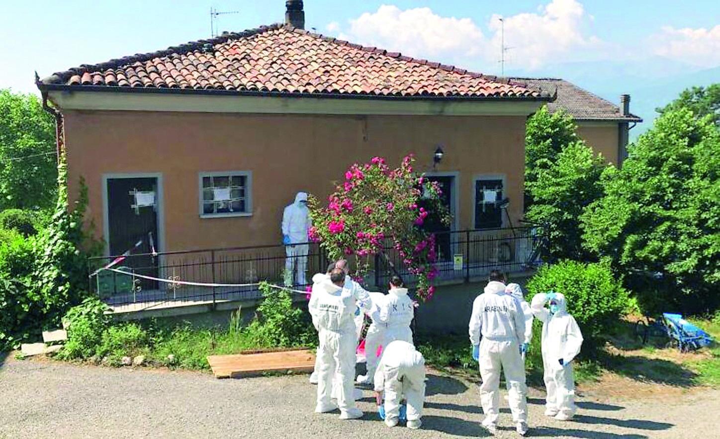 Giallo di Toano, i Ris nella casa di Beppe
