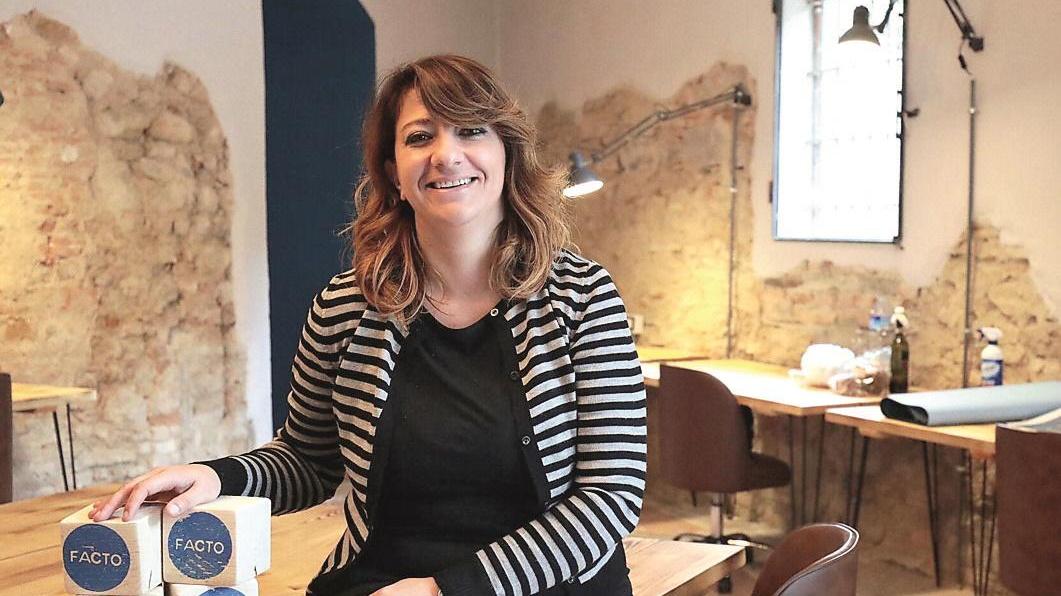 Silvia Greco all'interno di Facto