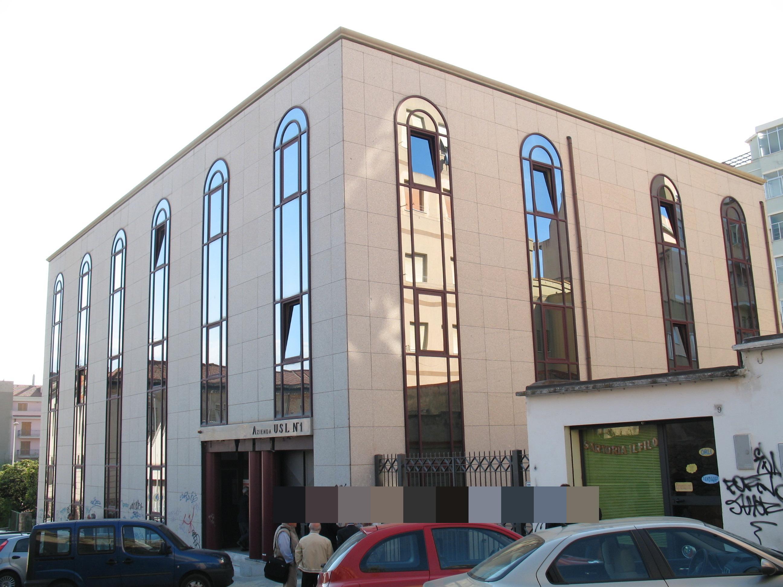 La sede della direzione generale Asl di Sassari