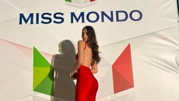 Il sogno di Sofia a Miss Mondo «Una vittoria per la Reggiana»