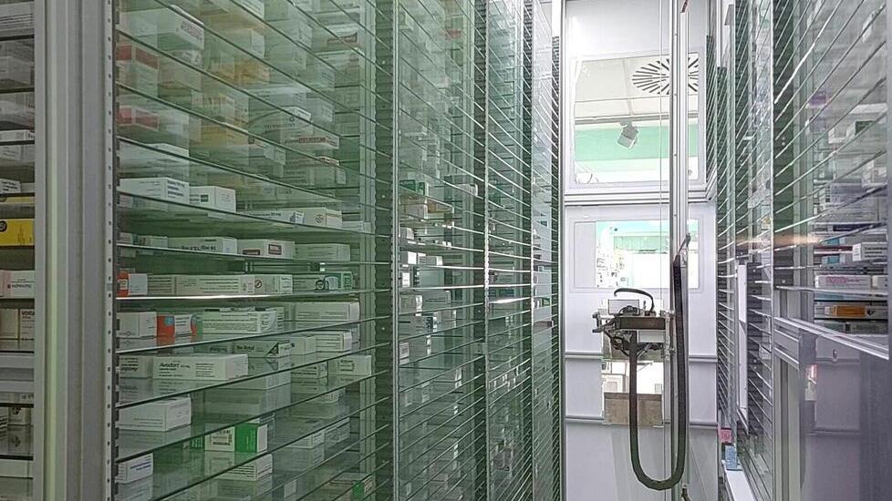 Il robot che verrà utilizzato nella farmacia comunale