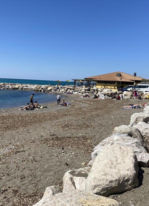 Un tratto della spiaggia delle Gorette (Foto Falorni/Silvi)