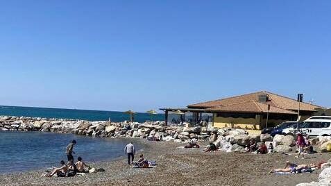 Un tratto della spiaggia delle Gorette (Foto Falorni/Silvi)