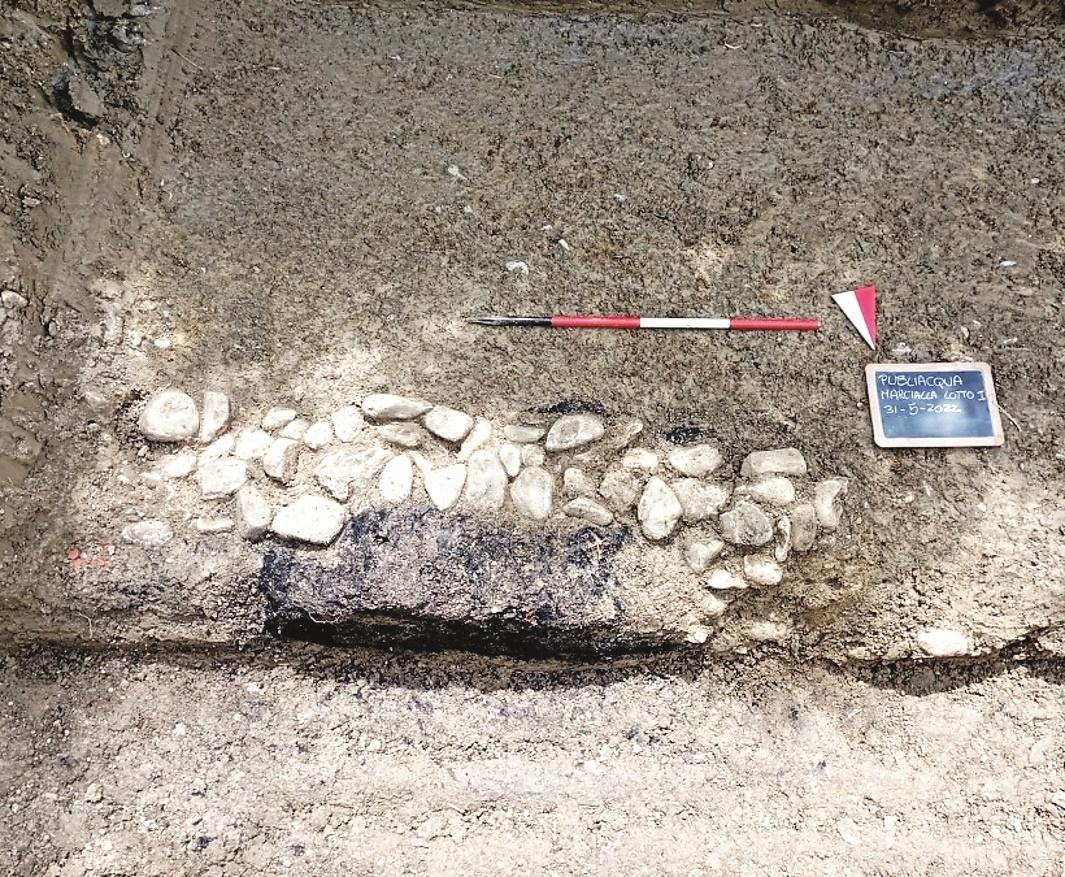 La tomba di età romana rinvenuta nelle campagne di Marcialla