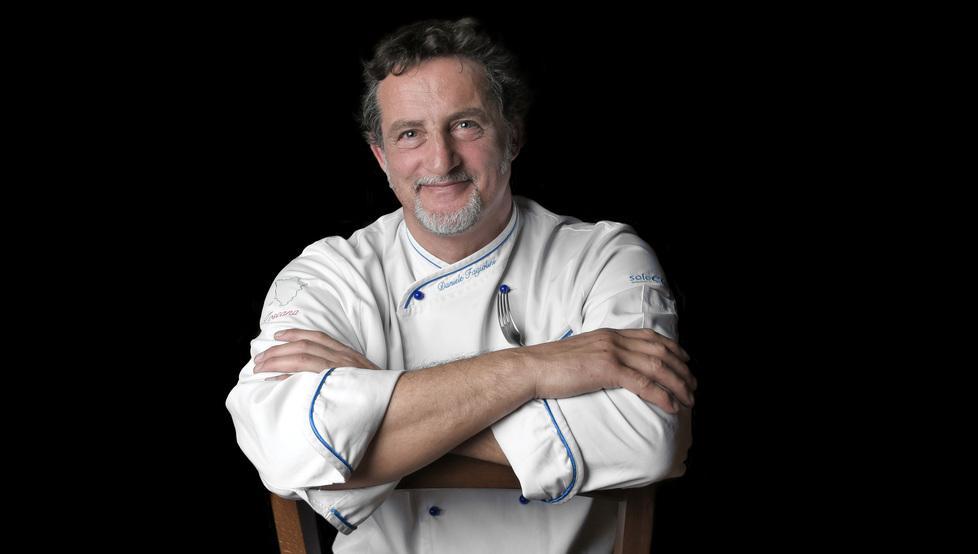 Daniele Fagiolini, chef e titolare del ristorante "Le Colombaie"