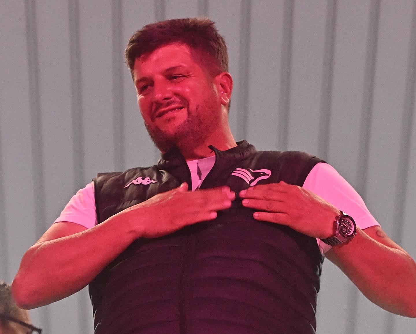 Silvio Baldini (pagina Facebook Palermo calcio)