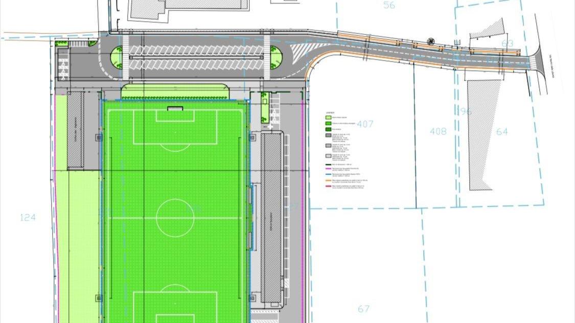 Ecco lo stadio per far giocare la Serie C al Lentigione