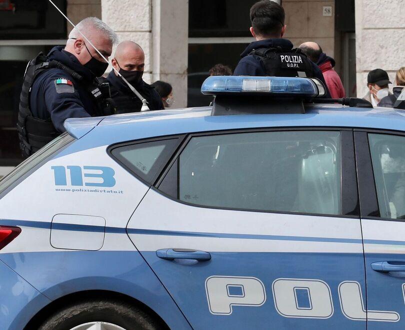 Un intervento della polizia (foto d'archivio)