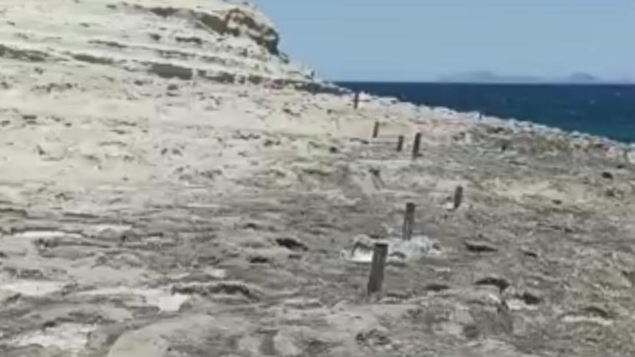 Porto Torres, sfregiano le rocce di Balai per pescare i calamari