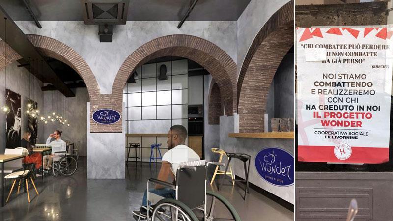 In Venezia si lavora per Wonder il locale che abbatte le barriere