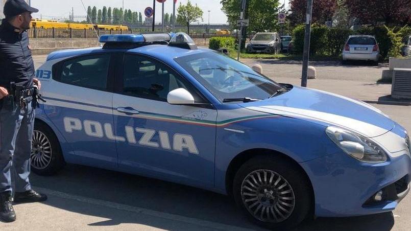 Sono intervenuti gli agenti della polizia