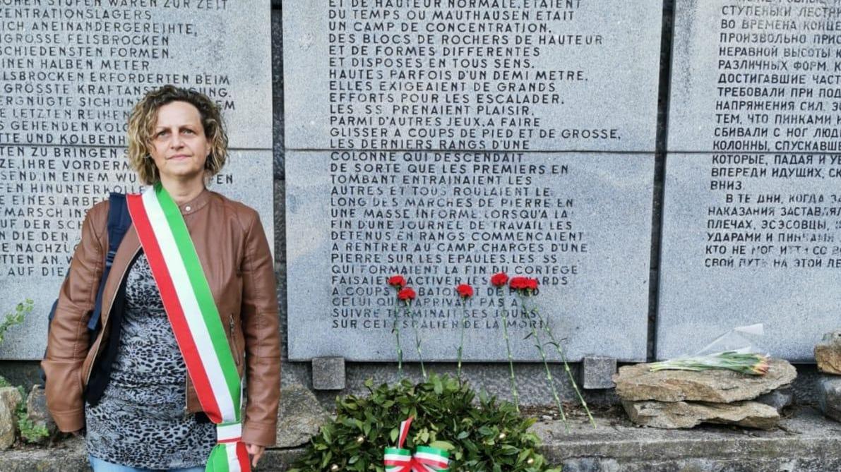 La sindaca di Capannoli, Arianna Cecchini