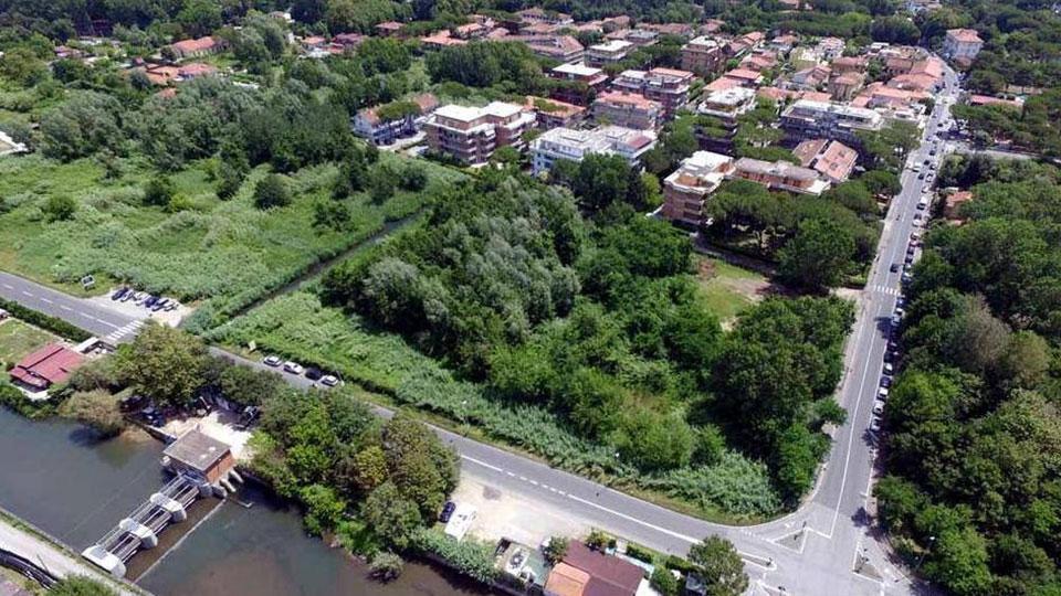 Uno scorcio dell’area di Ronchi Poveromo
