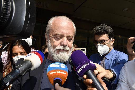 Il presidente del Napoli, Aurelio De Laurentiis (Italy Photo Press)