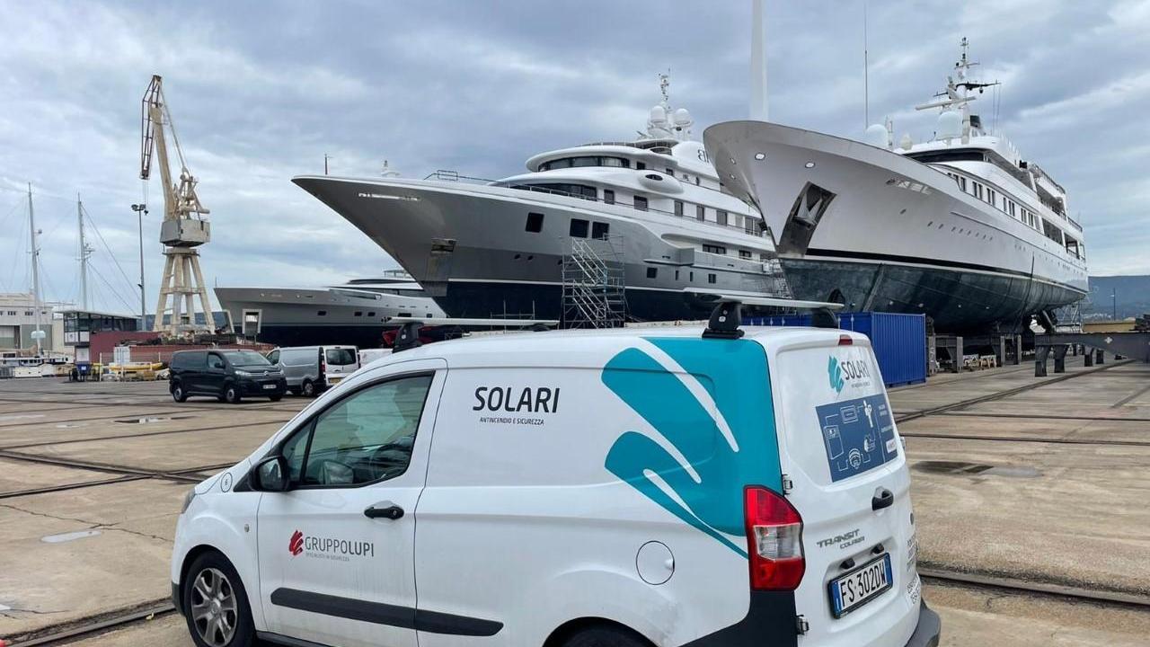 La società è leader nella progettazione e installazione di impianti antincendio navali