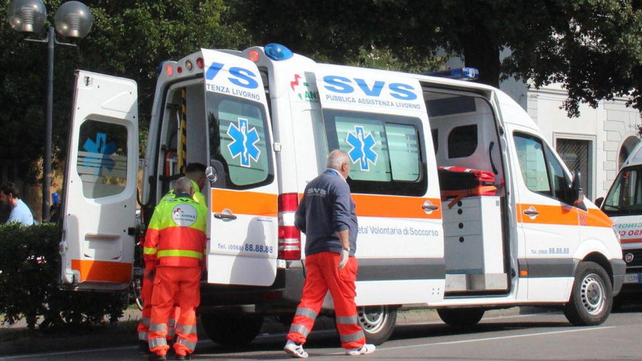 Un'ambulanza della Svs (foto d'archivio)