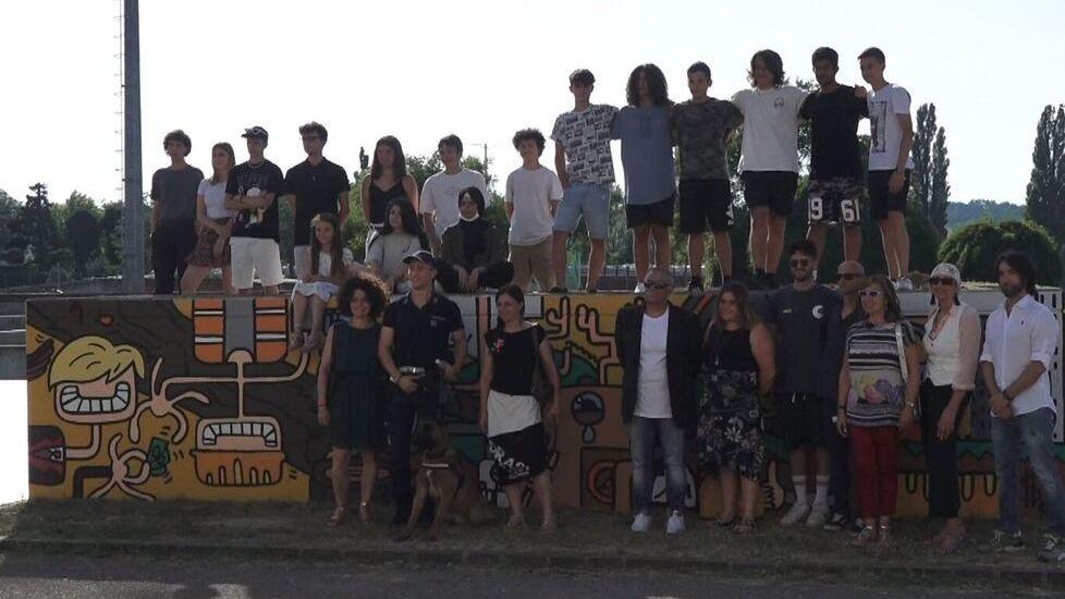 Sassuolo. I murales degli studenti