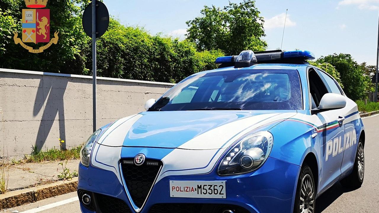 Sul posto è intervenuta la polizia di Stato (Foto di repertorio)