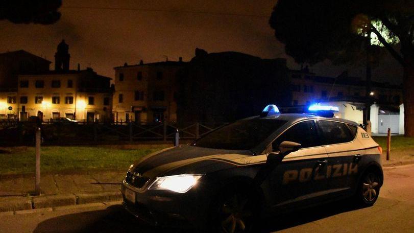 Un intervento della polizia