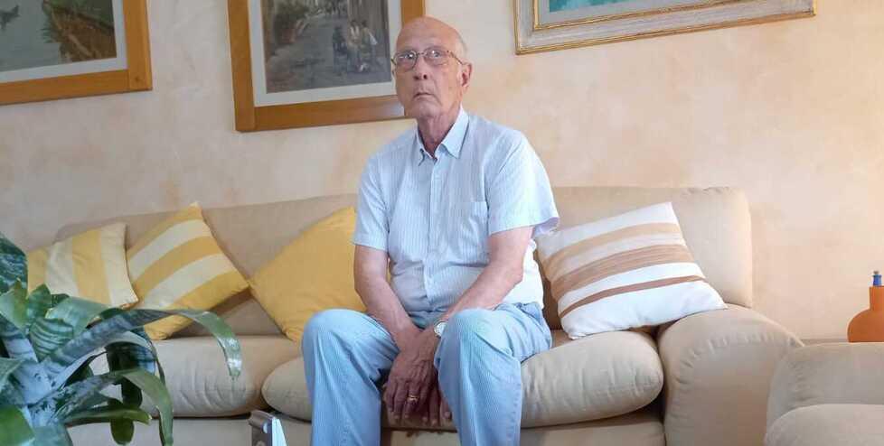 Carlo Paolo Romei, padre di Antonella, la donna di 54 anni morta all’ospedale il 5 giugno e derubata della tessera bancomat