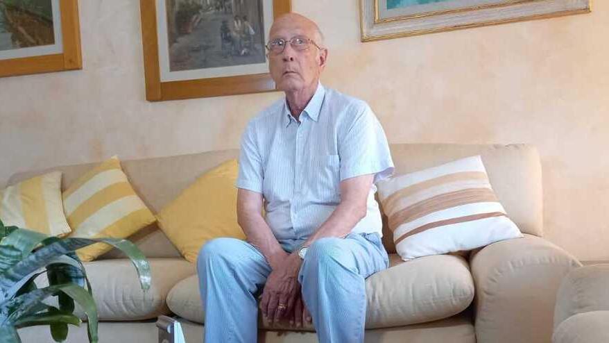 Carlo Paolo Romei, padre di Antonella, la donna di 54 anni morta all’ospedale il 5 giugno e derubata della tessera bancomat