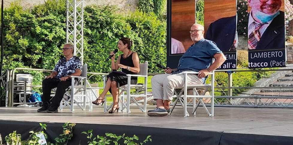 Un momento della presentazione del libro