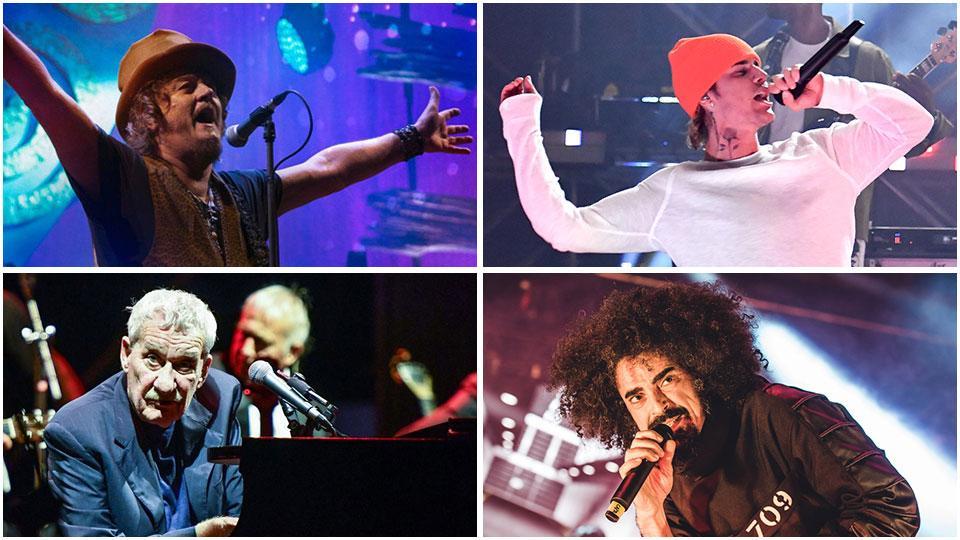 Zucchero, Justin Bieber, Paolo Conte e Caparezza