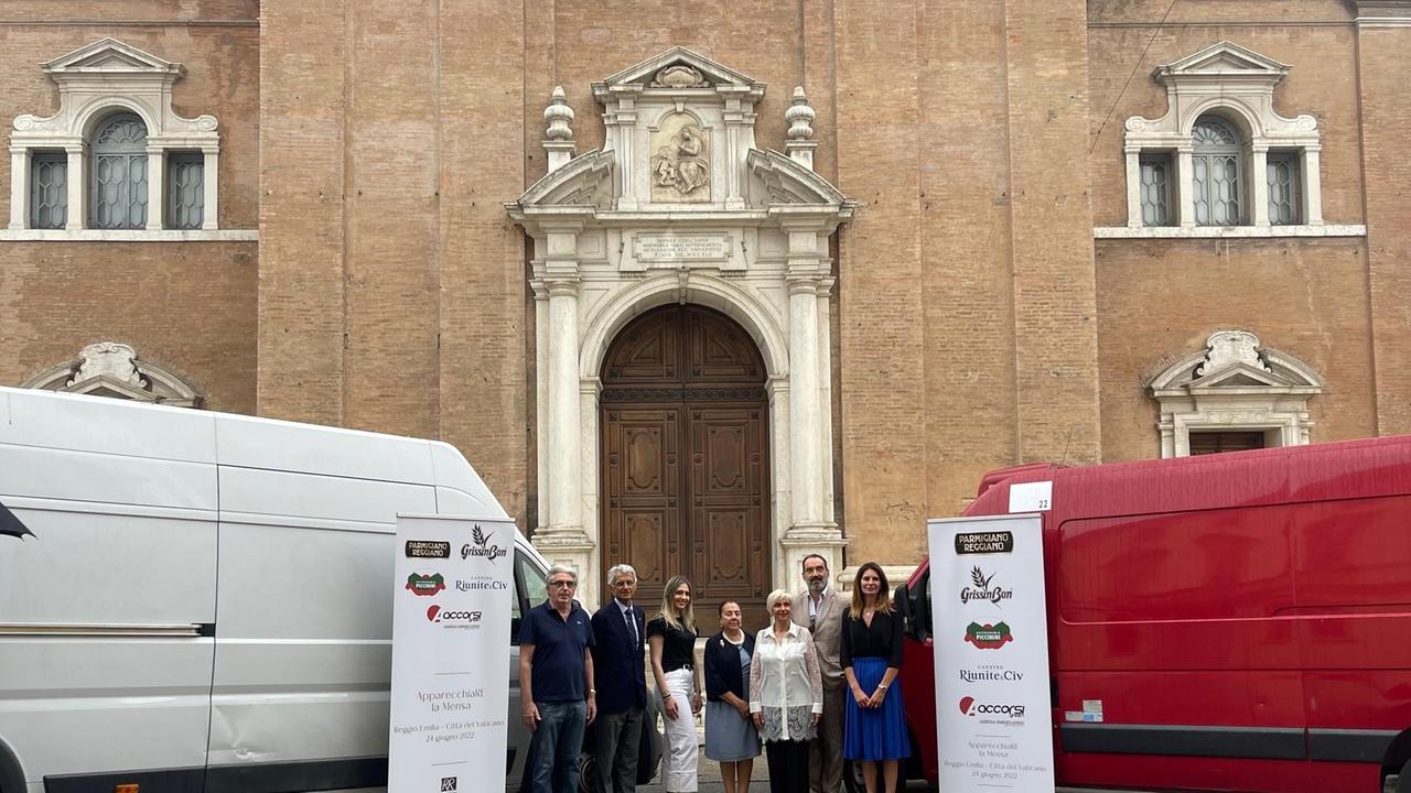 Le eccellenze made in Reggio Emilia alle mense di Papa Francesco