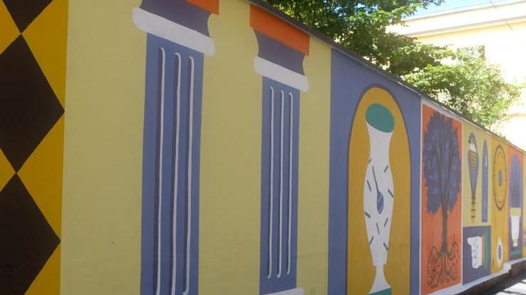 Carpi. Il murale “Carp est” trasforma e abbellisce via Bellentanina