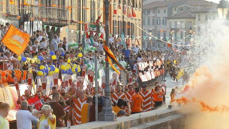 Una passata edizione del giorco del ponte