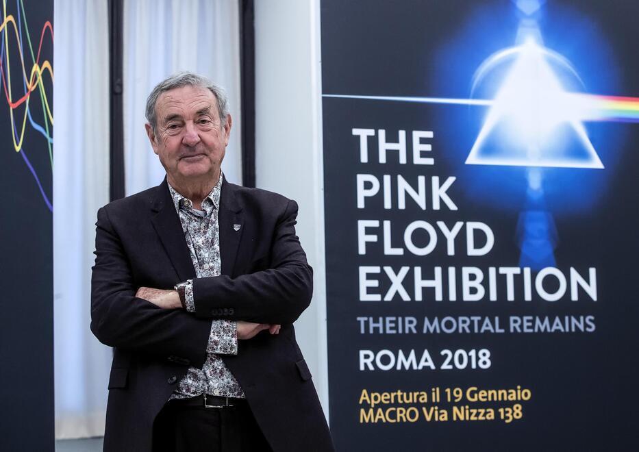 Nick Mason batterista dei Pink Floyd