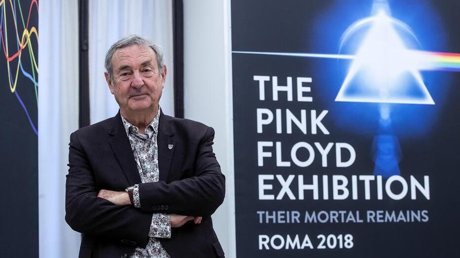 Nick Mason batterista dei Pink Floyd