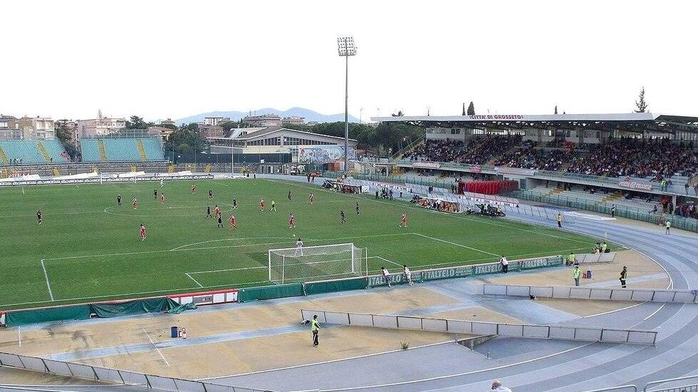 Lo stadio di proprietà comunale, è sede degli incontri interni di Us Grosseto