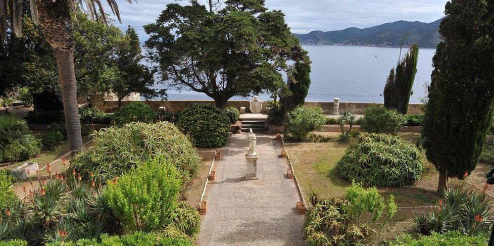 Il giardino della Villa dei Mulini