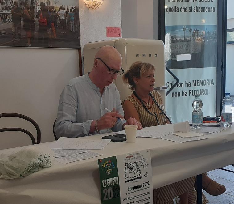 Marco Piagentini e Daniela Rombi