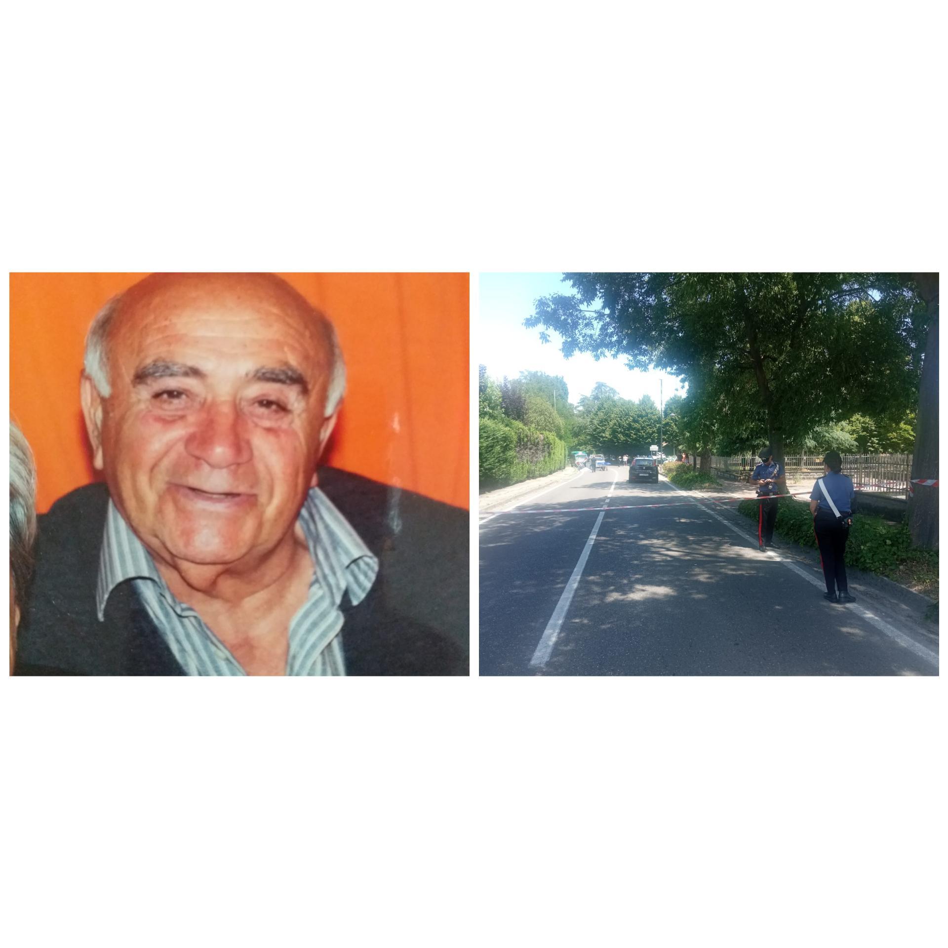 La vittima Gianni Previdi