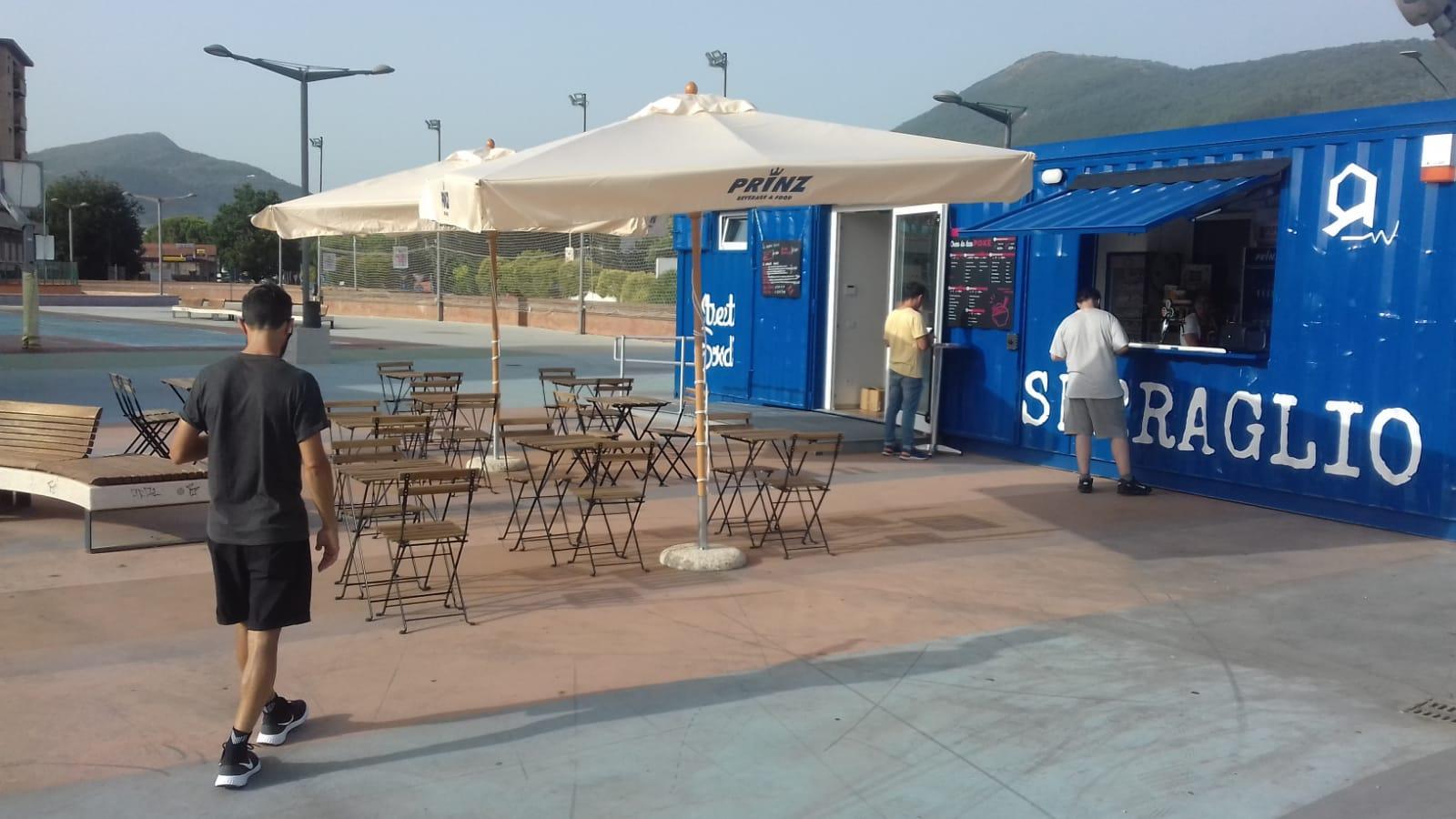 Il Serraglio ora è da gustare: ecco il nuovo bar-container 