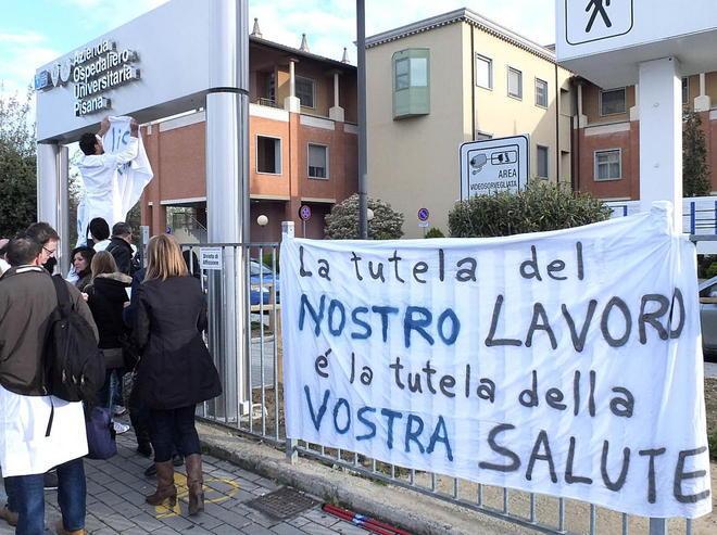I medici specializzandi ricevuti alla Camera 