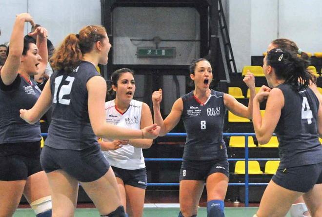 Blu Volley sale a 21 vittorie e balza al secondo posto 