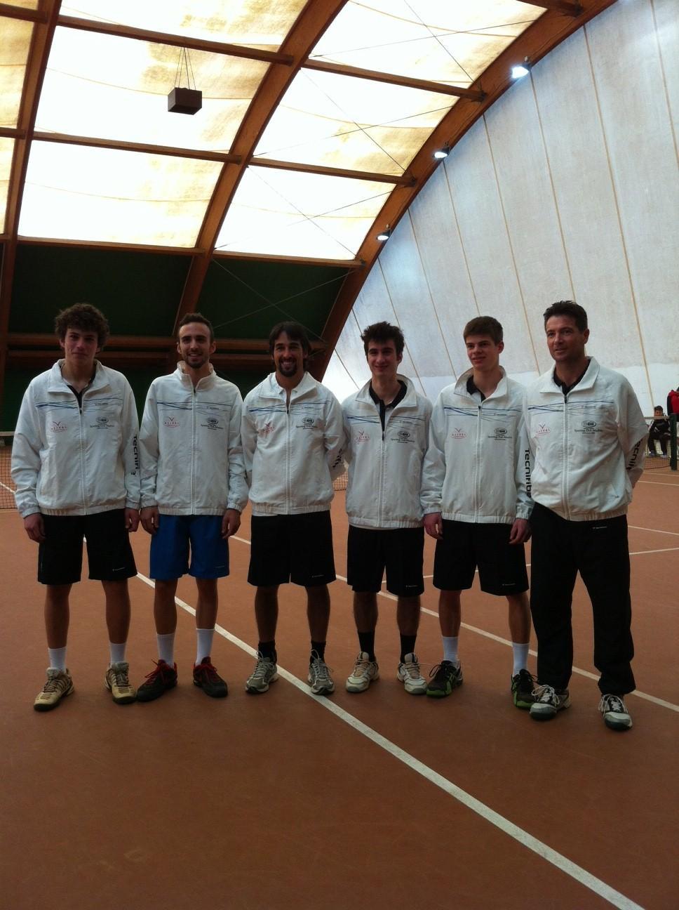 Tennis, un esordio travolgente in serie B dello Sporting Club-Madras 