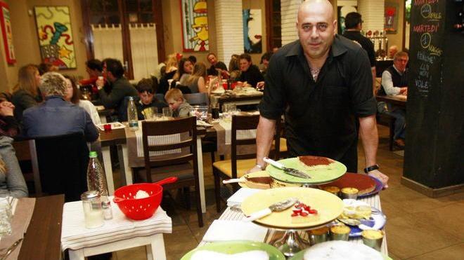Tutto pronto per la cena-festa da Egisto
