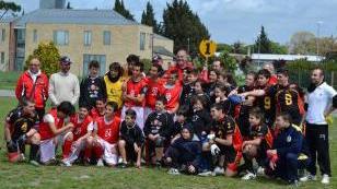 L’Olimpia primo nel girone nel campionato flag Under 15